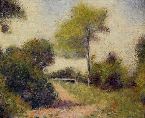 The Hedge (also Known As The Clearing) — Georges Seurat