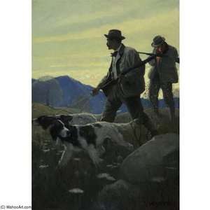 Dawn Of The Open Season — N.c. Wyeth