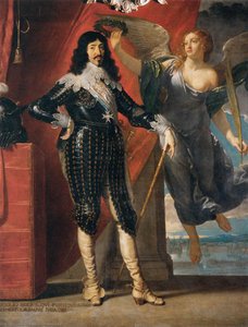 Louis Xiii Crowned By Victory — Philippe De Champaigne
