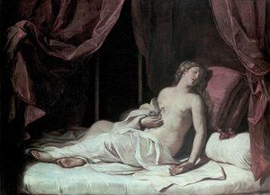The Death Of Cleopatra — Guercino