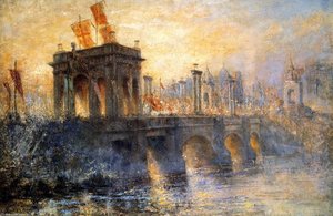 Princess Bridge — Frederick Mccubbin