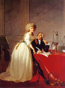 Portrait Of Monsieur Lavoisier And His Wife — Jacques-louis David