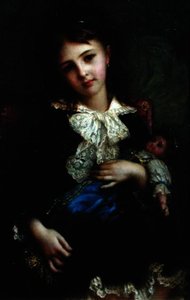 Portrait Of Catherine Du Bouchage — Ernest Hébert (antoine Auguste Ernest Hebert)
