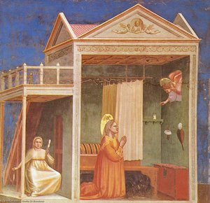 Scrovegni - [03] - Szent Anna Megválasztása — Giotto Di Bondone