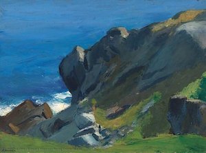 Côte Rocheuse Et Mer — Edward Hopper