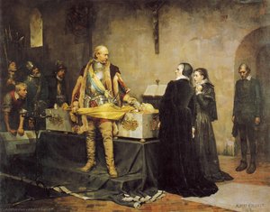 Duke Karl Abusing The Corpse Of Klaus Fleming — Albert Edelfelt