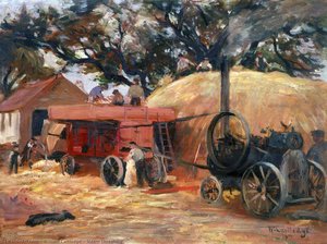 Steam Threshing — William Cartledge