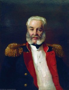 Portrait Of Adleberg — Konstantin Yegorovich Makovsky