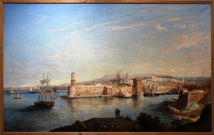Port Of Marseille — Louis Auguste Gabriel Leconte De Roujou