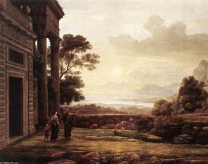 The Expulsion Of Hagar — Claude Lorrain (claude Gellée)
