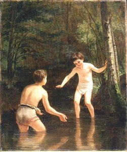 Bathing Boys — Pierre Edouard Frère
