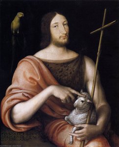 Portrait Of François I As St John The Baptist — Jean Clouet