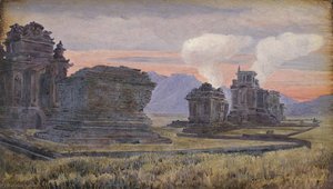 "dienge, Java, August 1876" -> "dienge, Java, Augustus 1876" — Marianne North
