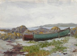 No.5, Boats On The Shore — Duncan Macgregor Whyte