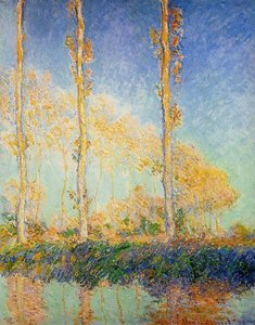 Três Salgueiros-brancos No Outono — Claude Monet