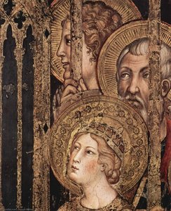 Maestà (detail) — Simone Martini