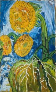Sunflowers — John Randall Bratby