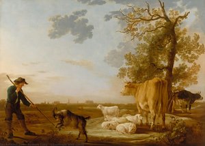 Landscape With Cattle — Aelbert Jacobszoon Cuyp