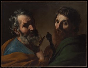 Saints Peter And Paul — Bartolomeo Manfredi