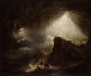 Joshua Commanding The Sun To Stand Still — John Martin