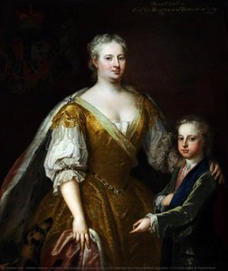 Caroline Of Brandenburg Ansbach (1683–1737), And Her Son Prince William Augustus (1721–1765), Duke Of Cumberland — William Aikman