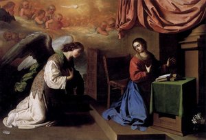 Annunciazione 1 — Francisco De Zurbarán