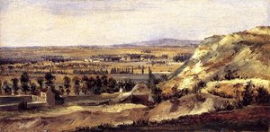 Panoramic Landscape — Théodore Rousseau (pierre Etienne Théodore Rousseau)