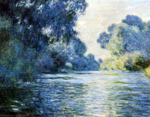 L'arme De La Seine À Giverny — Claude Monet