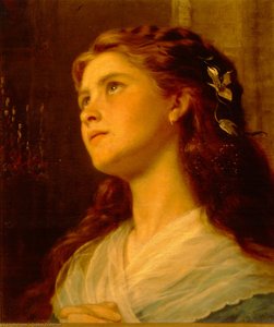 Portrait Of Young Girl — Sophie Gengembre Anderson