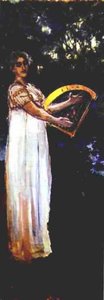 A Muse. — Konstantin Alexeievitch Korovin