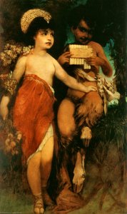 Faun Und Nymph — Hans Makart