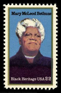 22c Mary Mcleod Bethune Stamp — United States Postal Service