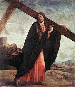 Christ Carrying The Cross — Alvise Vivarini (luigi Vivarini)