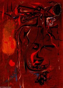 The Wolf With Autumn Colors — André Masson
