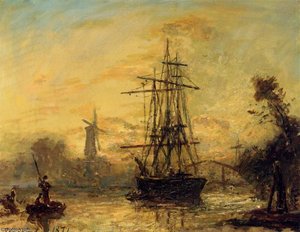 Rotterdam — Johan Barthold Jongkind
