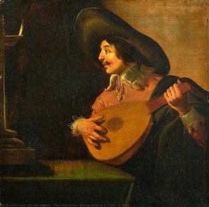 The Lute Player, Jan Van Bijlert, C. 1630 - C. 1640 — Jan Van Bijlert