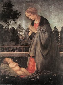 Adoration Of The Child — Filippino Lippi