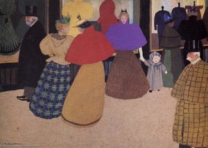 Passerby (also Known As Street Scene) — Félix Vallotton