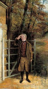 William Wright, Gatekeeper At Bramham — George Garrard