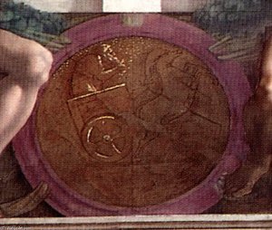 Медальон (19) — Микеланджело Буонарроти