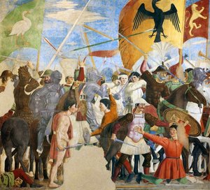 8. Battaglia Tra Eraclio E Cosroe (dettaglio) — Piero Della Francesca
