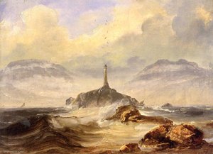 Lighthouse On The Coast — Peder Balke