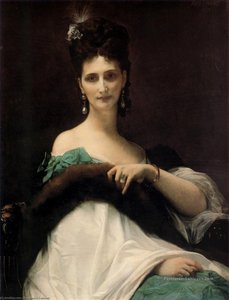 La Comtesse De Keller — Alexandre Cabanel