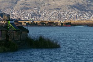 Puno From A Uros Island — Angelo Chiacchio