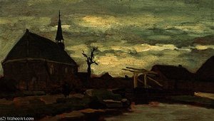 A View Of The Village Of Noorden — Jan Weissenbruch
