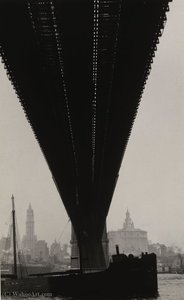 Brooklyn Bridge, New York — Walker Evans