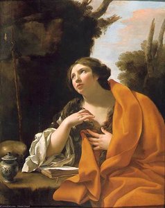 The Penitent Magdalen — Simon Vouet