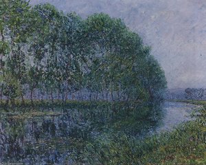 By The Eure River — Gustave Loiseau