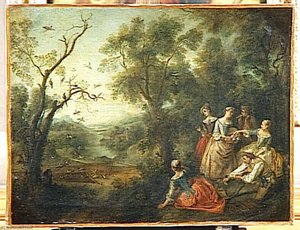 Le Printemps — Nicolas Lancret