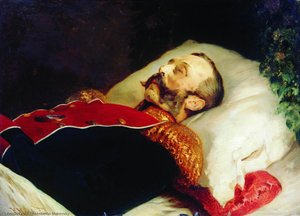 Emperor Alexander Ii On His Deathbed — Konstantin Yegorovich Makovsky